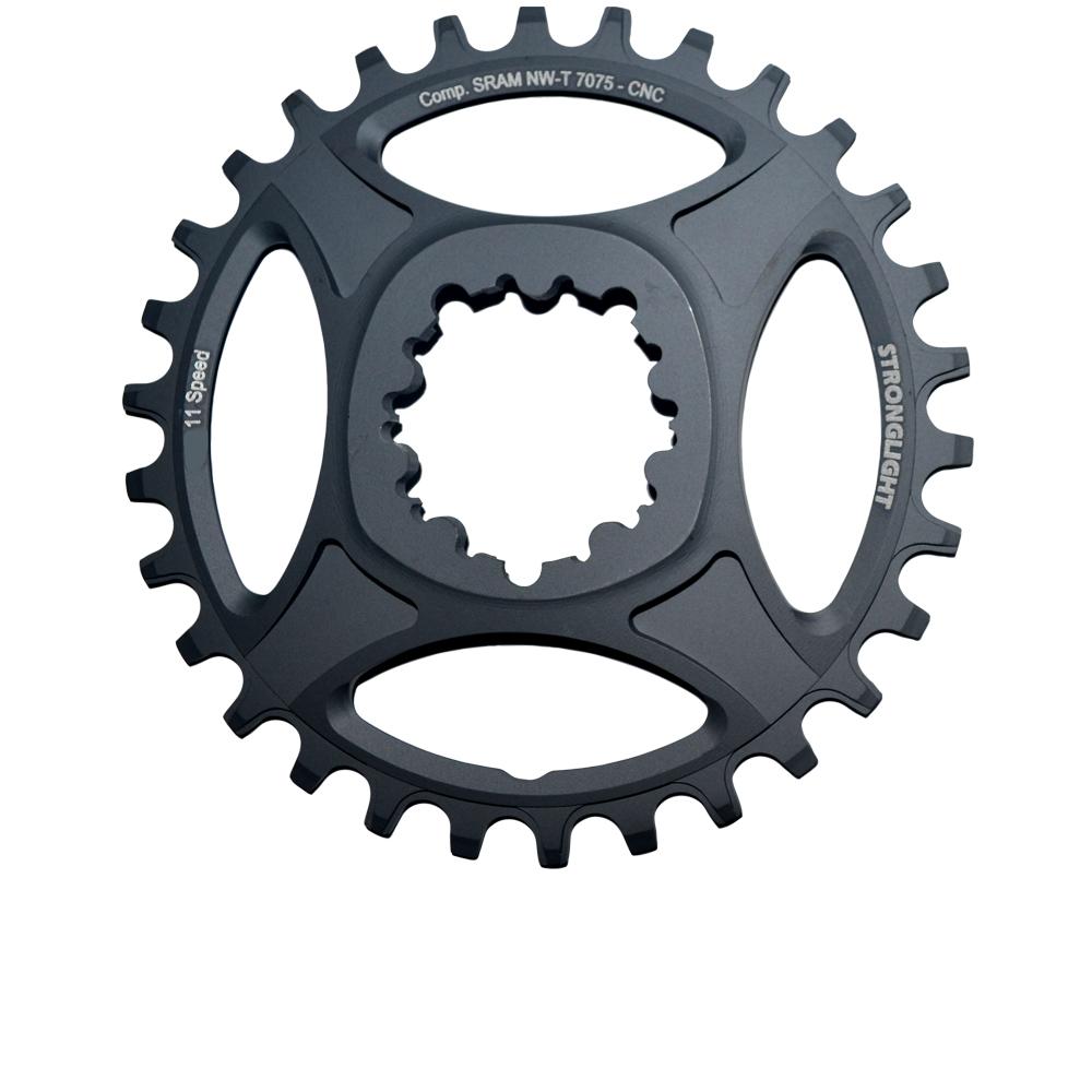 Stronglight Kettenblatt Sram MTB 1x11 direct mount 36Z 6mm offset grau HT³