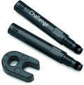 Challenge Ventilverlängerung SV 55 mm Schwarz - 2er Set mit Schlüssel
