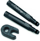 Challenge Ventilverlängerung SV 55 mm Schwarz - 2er Set mit Schlüssel
