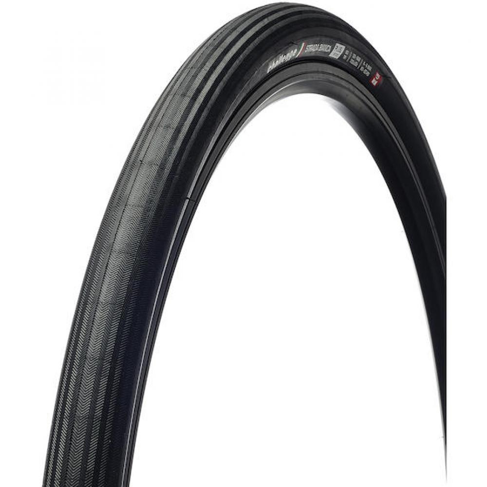 Challenge Strada Race Clincher 25-622 Schwarz - Komfortabler Road-Reifen mit Pannenschutz