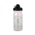 Zéfal Trinkflasche Sense Soft No-Mud Transparent 650 - sauberes Trinksystem mit Spritzschutz