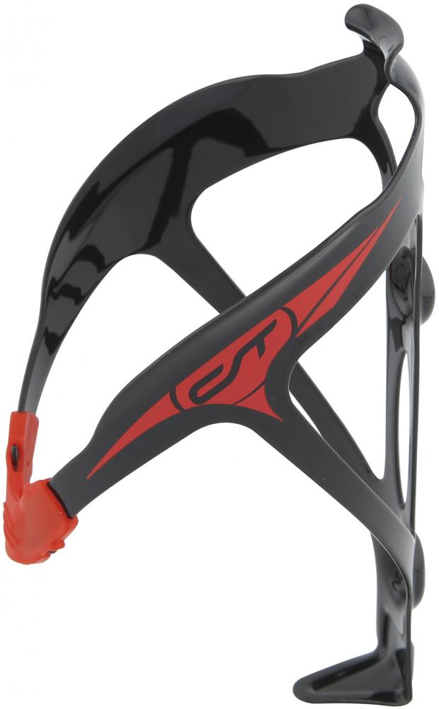 CONTEC Trinkflaschenhalter Aero Flex schwarz rot