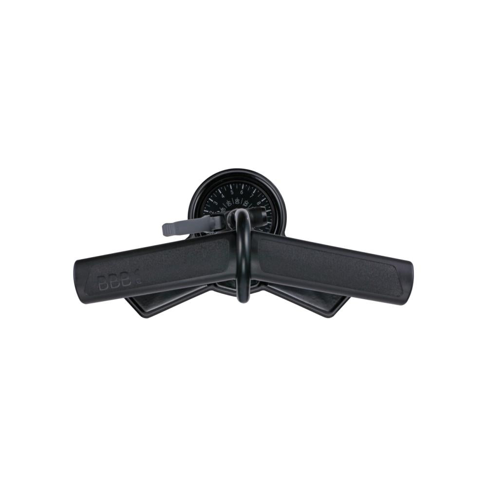 BBB Cycling BBB Standpumpe AirSteel schwarz Einheitsgröße schwarz - kraftvolle Hochdruckpumpe