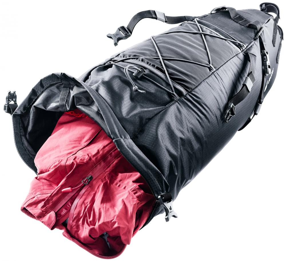 Deuter Mondego SB 16 Satteltasche 16L Schwarz - Bikepacking Fahrradtasche