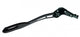 Pletscher Hinterbauständer Multi Zoom 26-28 Zoll - verstellbarer Aluminium-Fahrradständer, pulverbeschichtet, mit robustem Zoom-Kunststofffuß, schwarz, bis 25 kg belastbar