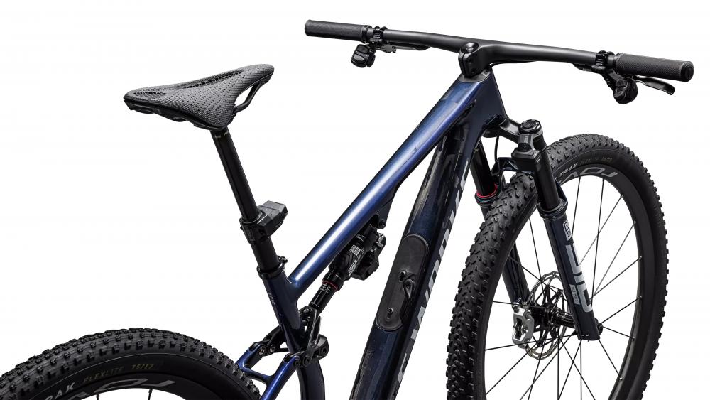 EPIC 8 SW Mountainbike - Maroon/Redwood/Metallic White Silver - Größe S