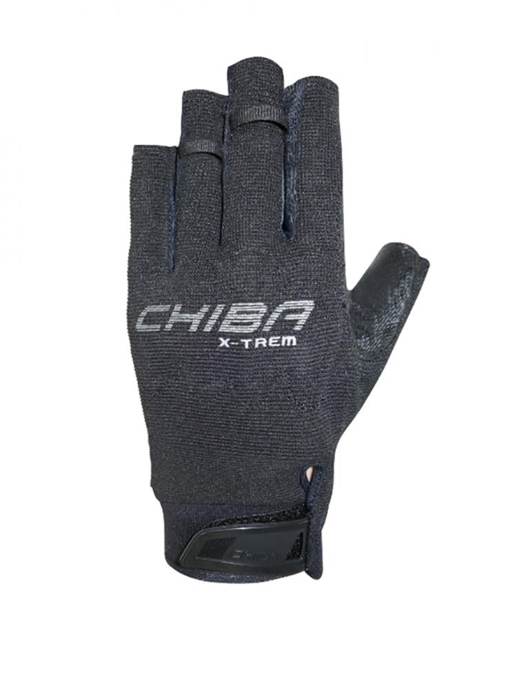 CHIBA Via Ferrata X-trem - Klettersteig- & Radhandschuhe schwarz XXS
