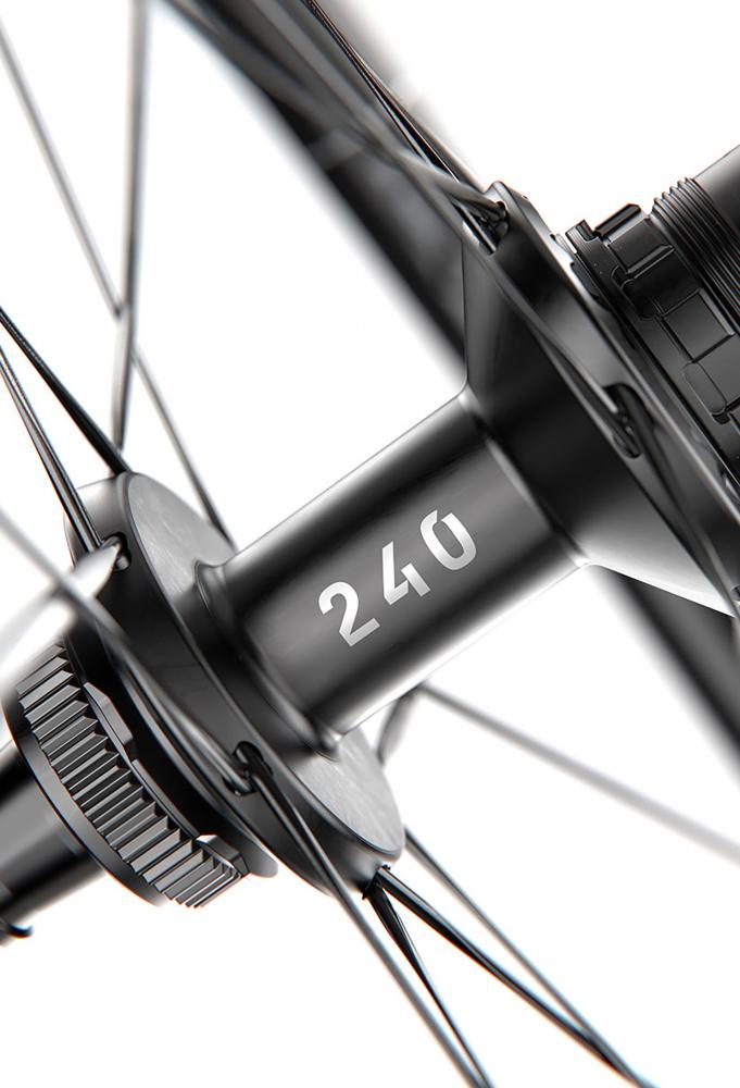 DT Swiss Laufrad GRC 1400 DICUT 29" 622 x 50 mm Schwarz - aerodynamisches Carbon-Gravelrad