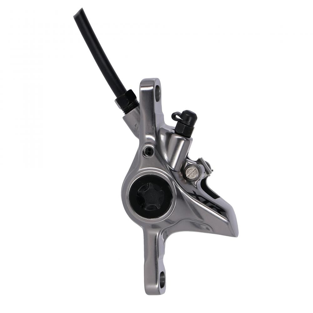 SHIMANO XTR M9100 VR Scheibenbremse, silber, High-End MTB-Bremse für maximale Kontrolle.