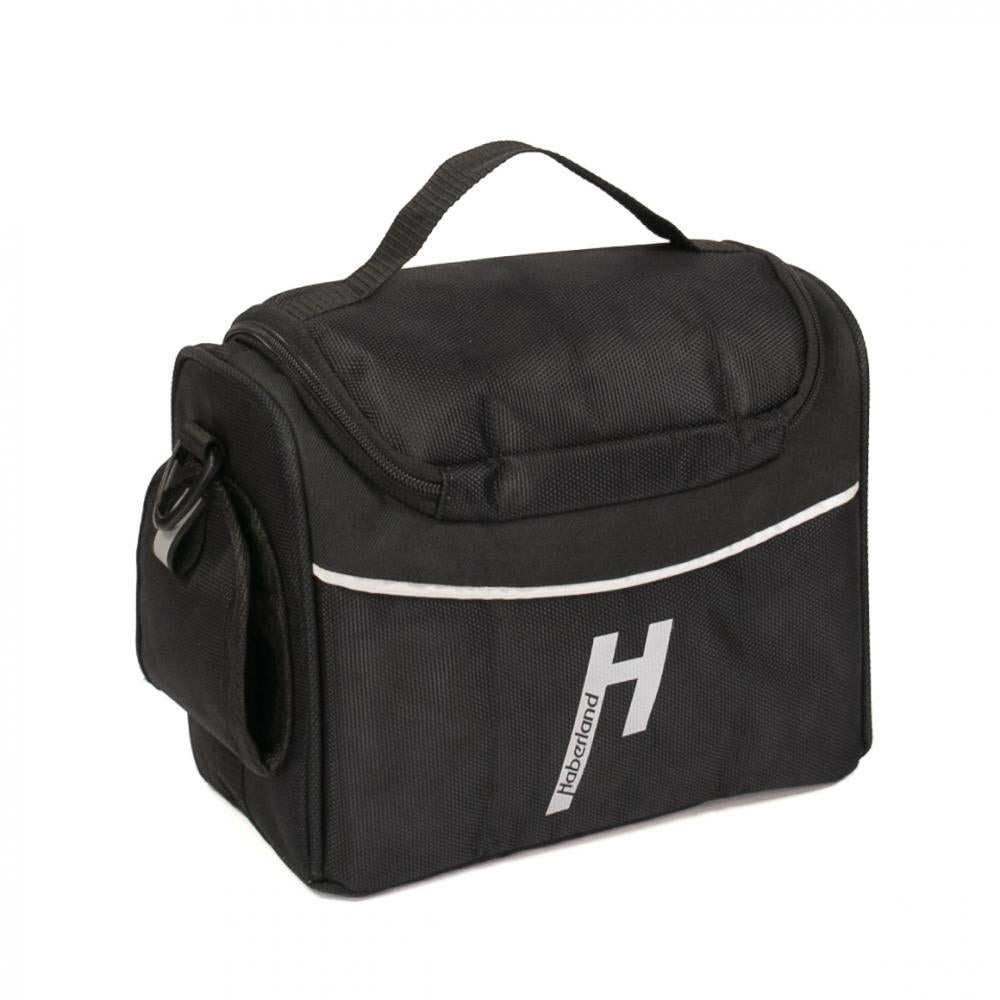 Haberland Lenkertasche 5l Siebensachen schwarz - praktische Fronttasche mit KLICKfix