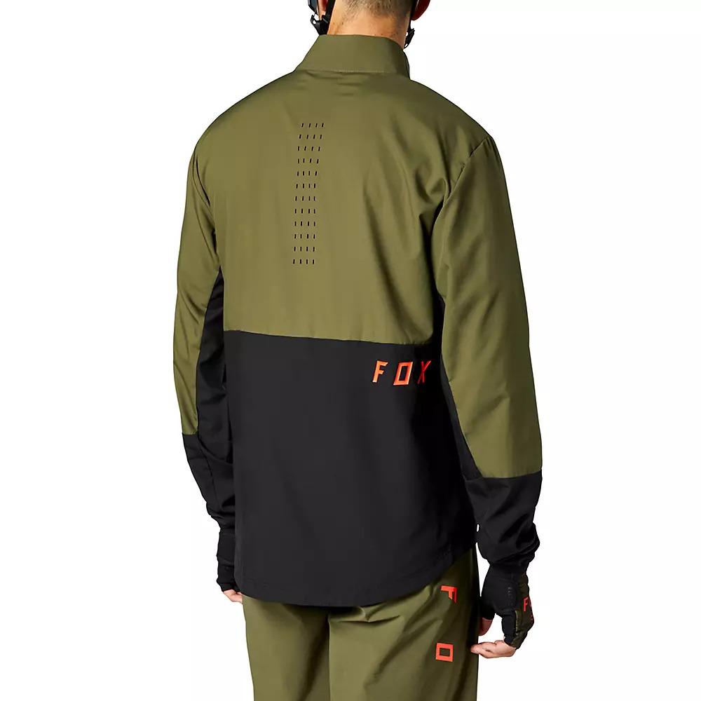 Fox Ranger Wind Jacke olive green Größe S