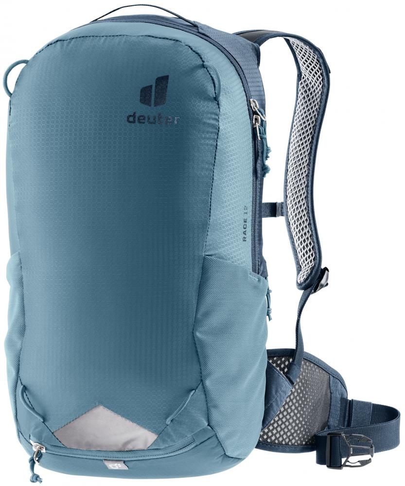 Deuter Race 12 Fahrradrucksack 12 Liter Blau - leicht, stabil und belüftet für MTB & Rennrad
