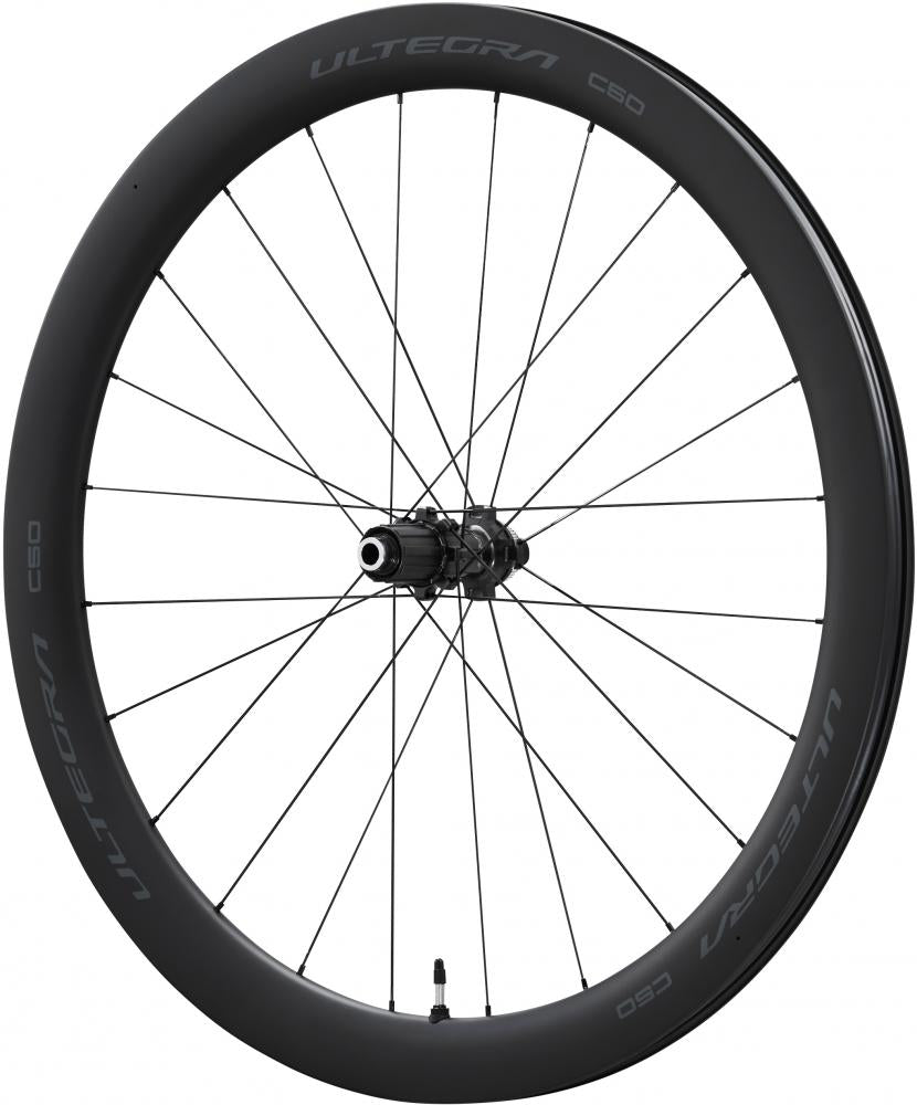 SHIMANO Hinterrad ULTEGRA WH-R8170 C50 TL Laufrad - für Rennrad Scheibenbremse 28" 24 Loch Center-Lock 142x12 mm