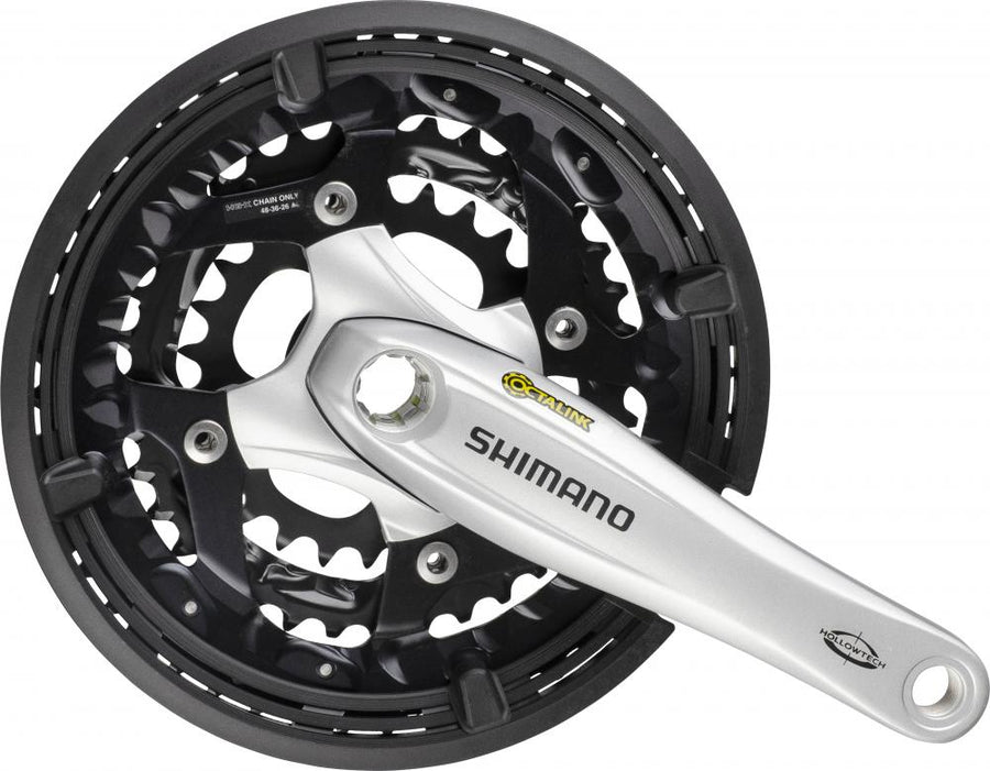 SHIMANO Kurbelgarnitur FC-T521 10-fach 170 mm 48-36-26 Zähne