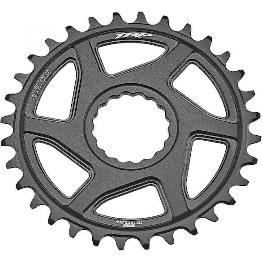 TRP Kettenblatt EVO 12 CR-M8050 1x 30T Schwarz - präzises, leichtes Antriebs-Upgrade