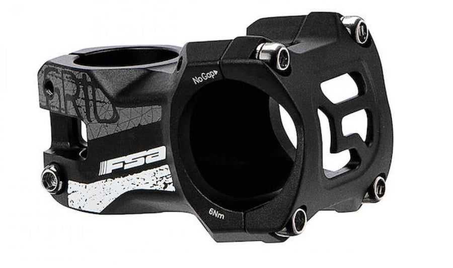 FSA Vorbau Grid 35 +6° 35 x 50 mm Schwarz - 3D-geschmiedetes Aluminium