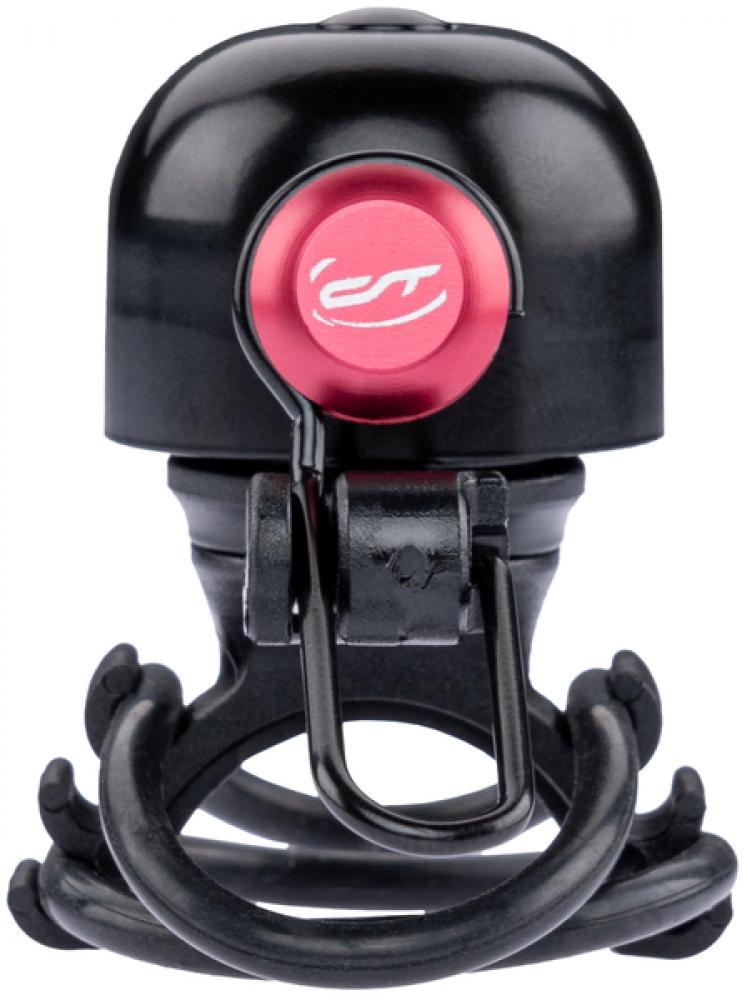 CONTEC MINIGLOCKE DIAMOND BIN G SCHWARZ/ROT UNI HALTER