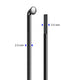 cnSpoke Speiche STD14C 294mm Ø=2,0mm 95° schwarz 100 Stück Edelstahl ohne Nippel