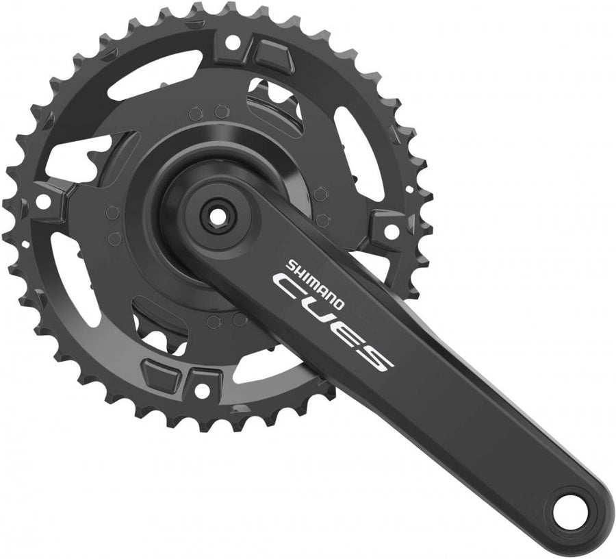 Kurbelsatz CUES FC-U4000 40-26Z, 175 mm, 2x9-fach, schwarz - zuverlässiger Shimano-Antrieb
