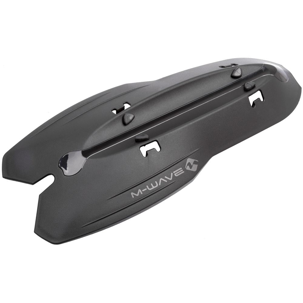 M-WAVE MUD MAX DT Schutzblech Universal Unterrohr-Spritzschutz, Kunststoff, schwarz