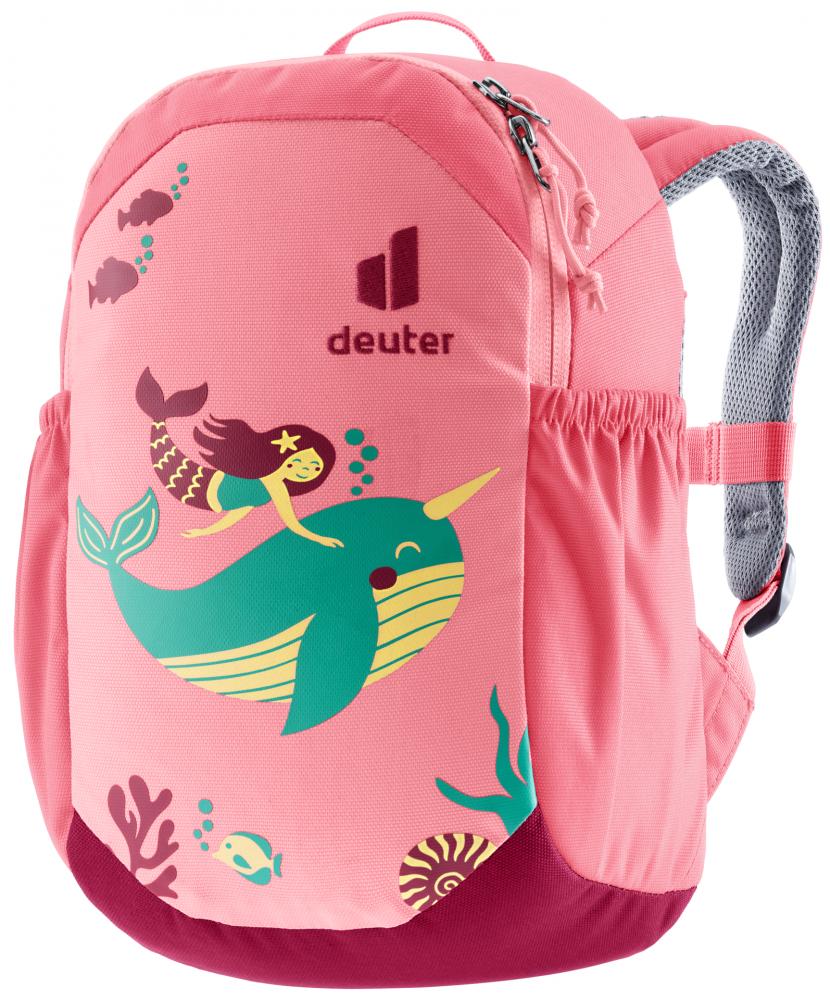 Deuter Pico Kinderrucksack 5 Liter Blossom-Dahlia - Leichter Kinder-Rucksack für Kindergarten und Wanderungen