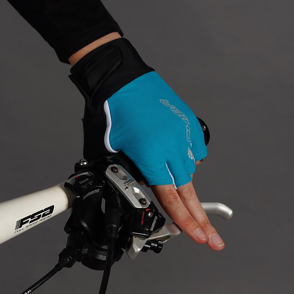 CHIBA Lady Superlight - Radhandschuhe Damen L, petrol, superleicht & atmungsaktiv