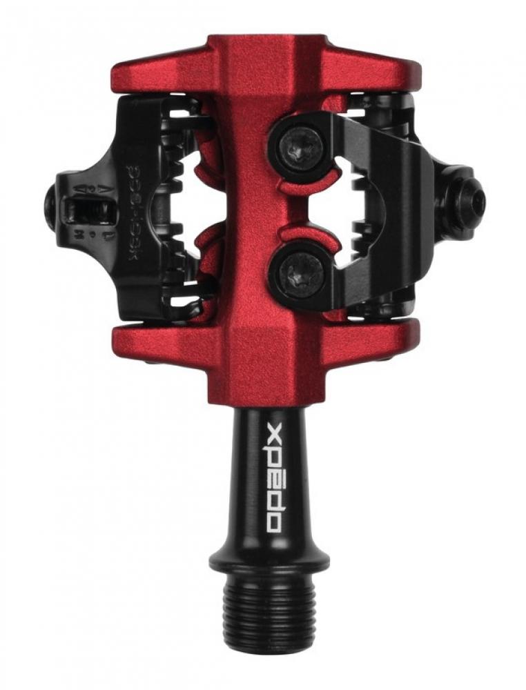 Pedal Clipless Cxr Schwarz Rot 9/16 Zoll Xmf10ac