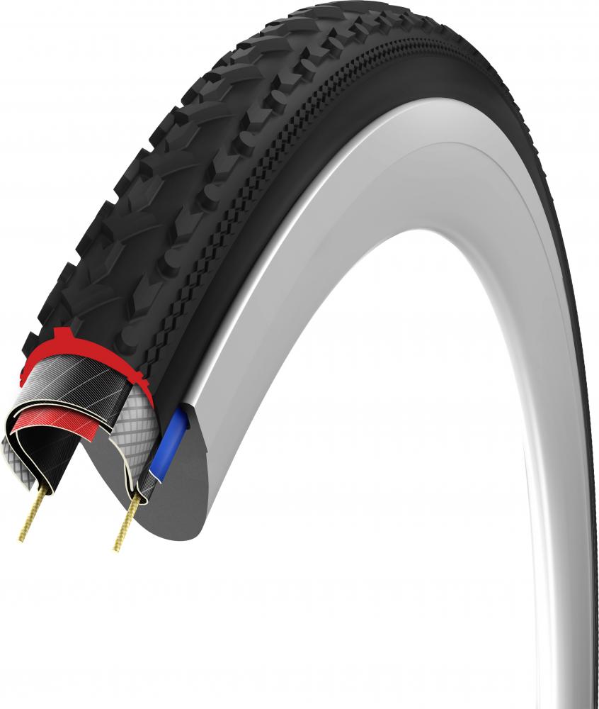 Vittoria Terreno T80 Coarse Loose 28 Zoll (33-622) 33 Schwarz - vielseitiger Cyclocross-Reifen mit Top-Grip