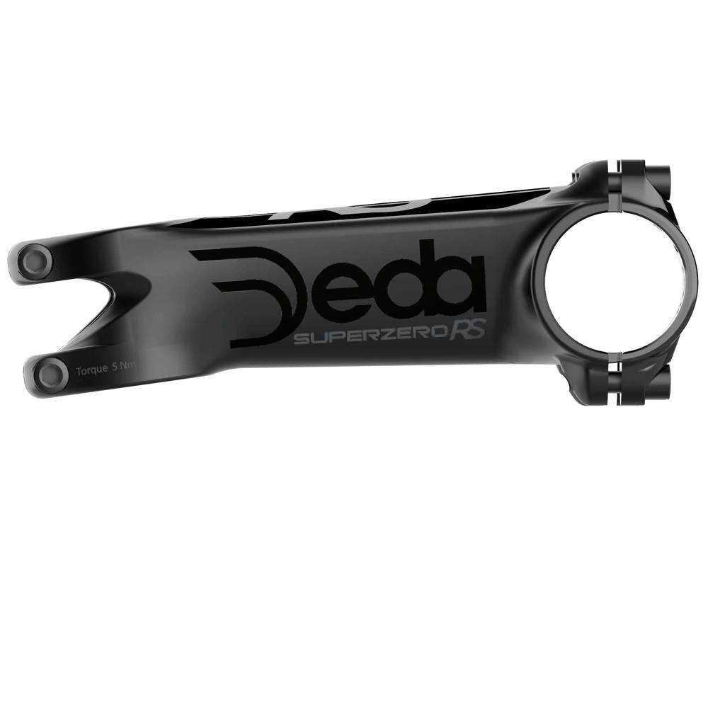 Deda Superzero RS Vorbau 31,7 mm Schwarz - Leichter Ahead-Vorbau für Rennräder