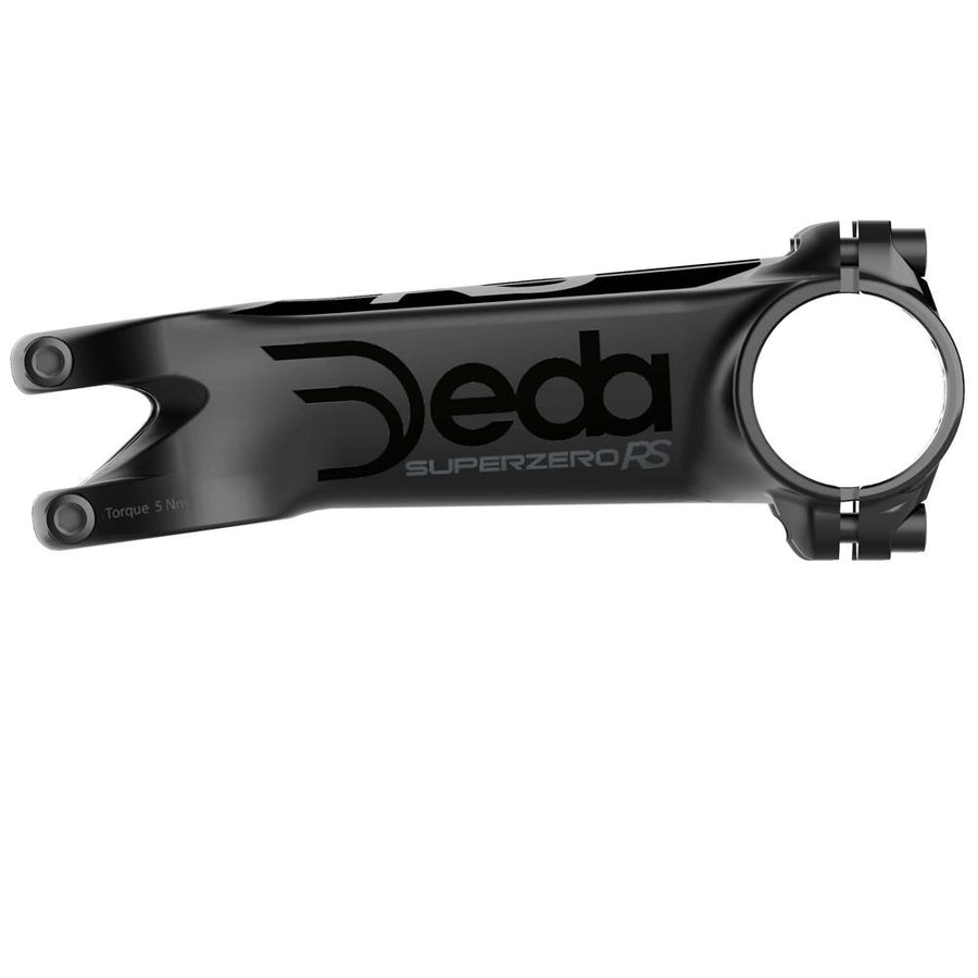 Deda Superzero RS Vorbau 31,7 mm Schwarz - Leichter Ahead-Vorbau für Rennräder