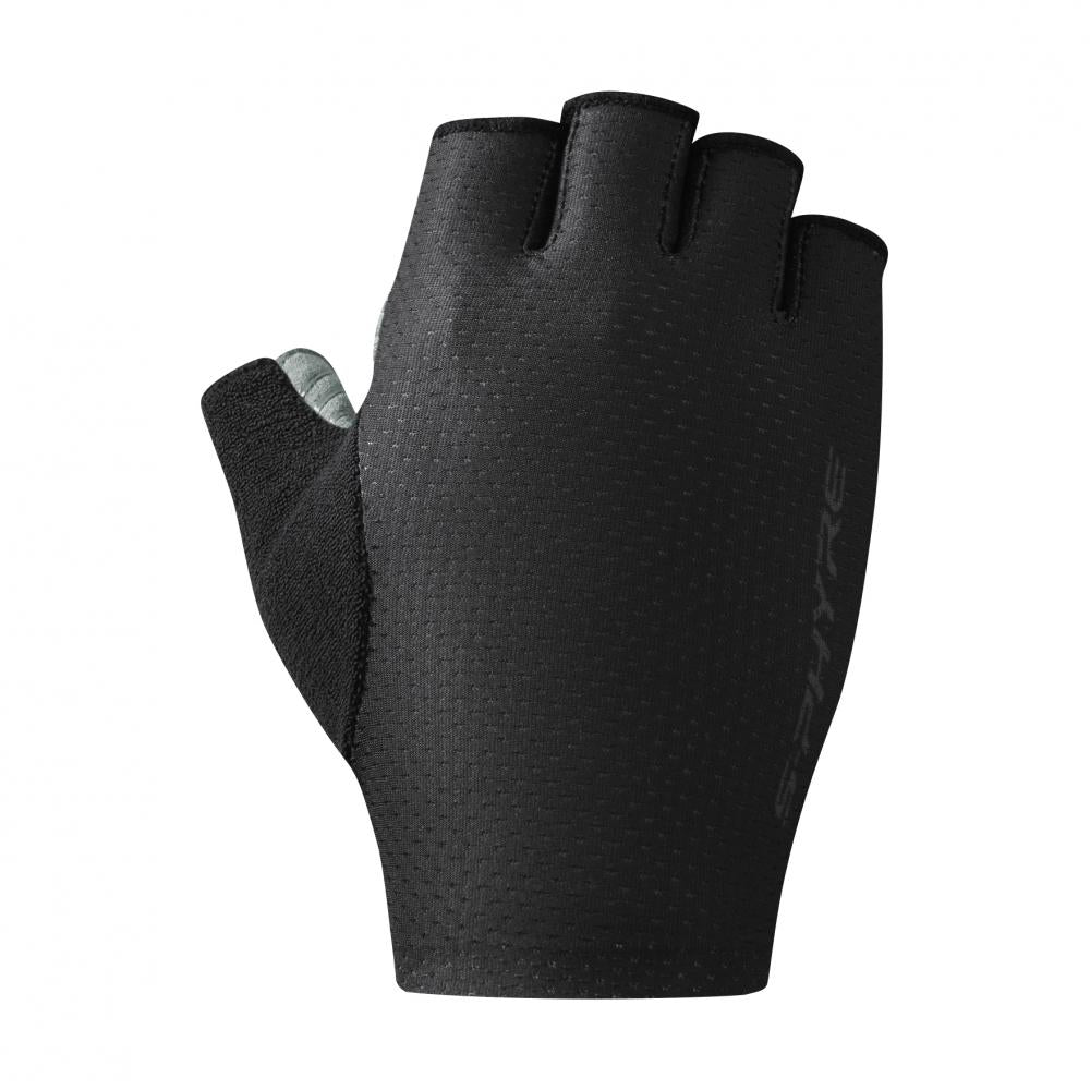 SHIMANO S-PHYRE LEGGERA Gloves Black S - superleichte Rennradhandschuhe mit Top-Grip