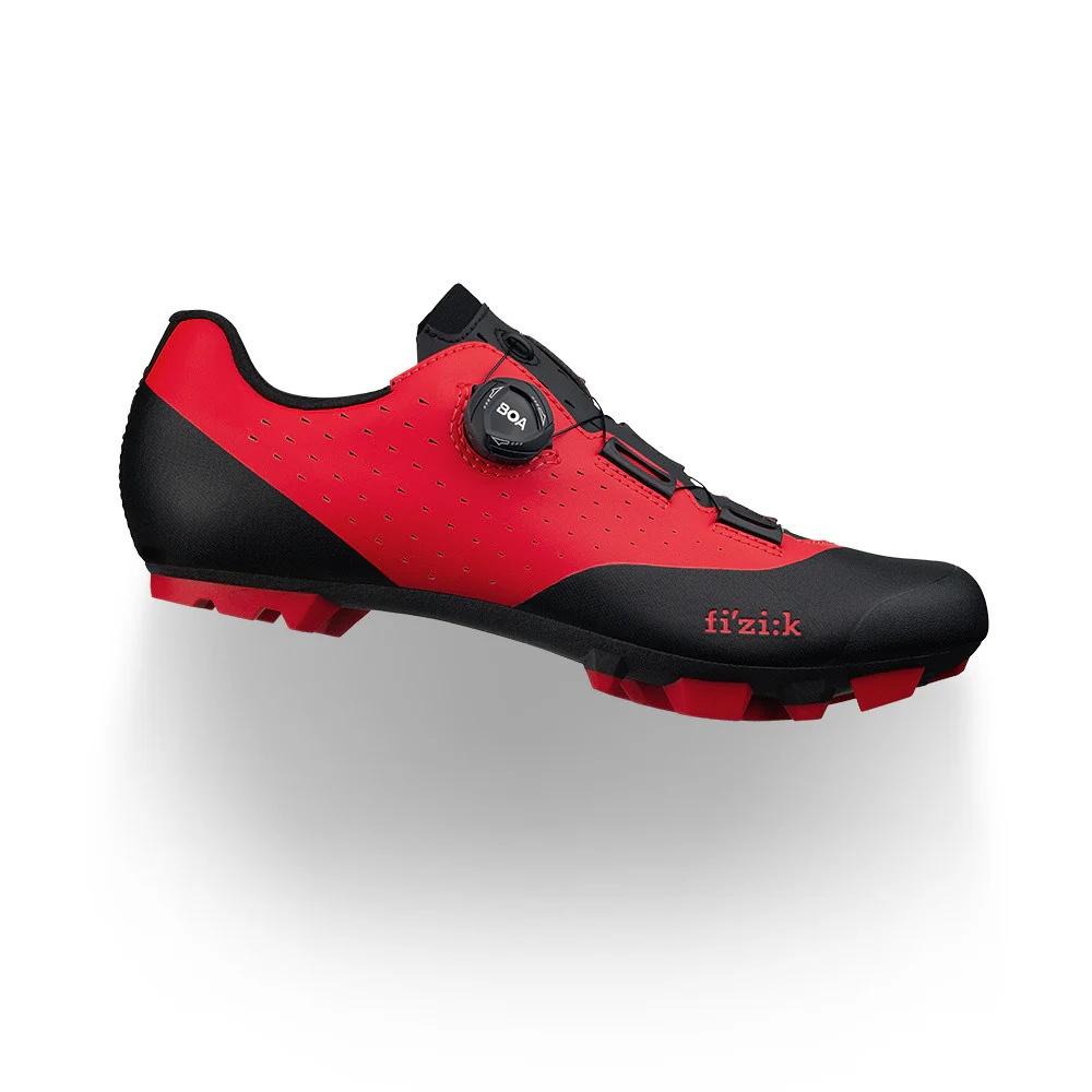 Fizik Vento Overcurve X3 MTB-Schuhe - Rot/Schwarz, Größe 41