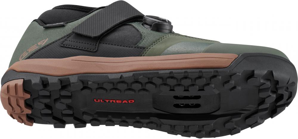 SHIMANO Fahrradschuhe GE900 MTB SPD Schuhe - Herren/Damen, Größe 39, Grün