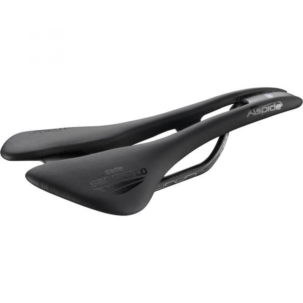 Selle San Marco Sattel Aspide Superleggera 131 x 278 mm Schwarz - ultraleichter Rennradsattel