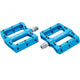 Procraft Pedale Flat Grip Essential Kunststoff 113 x 105 mm Blau - sicherer Halt auf jedem Trail