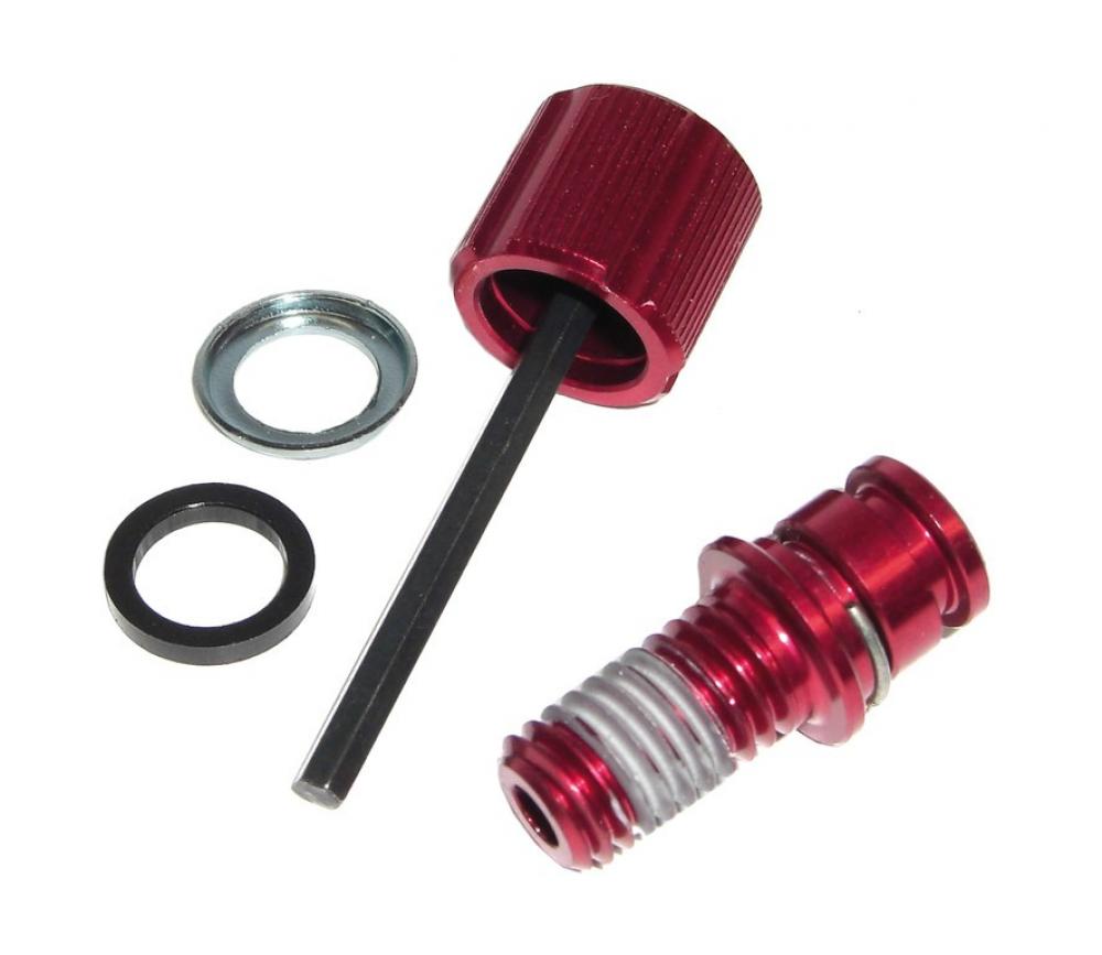 External Rebound Adjuster Knob And Shaft Bolt Kit For Domain Lyrik Totem 10 14 Boxxer Rc