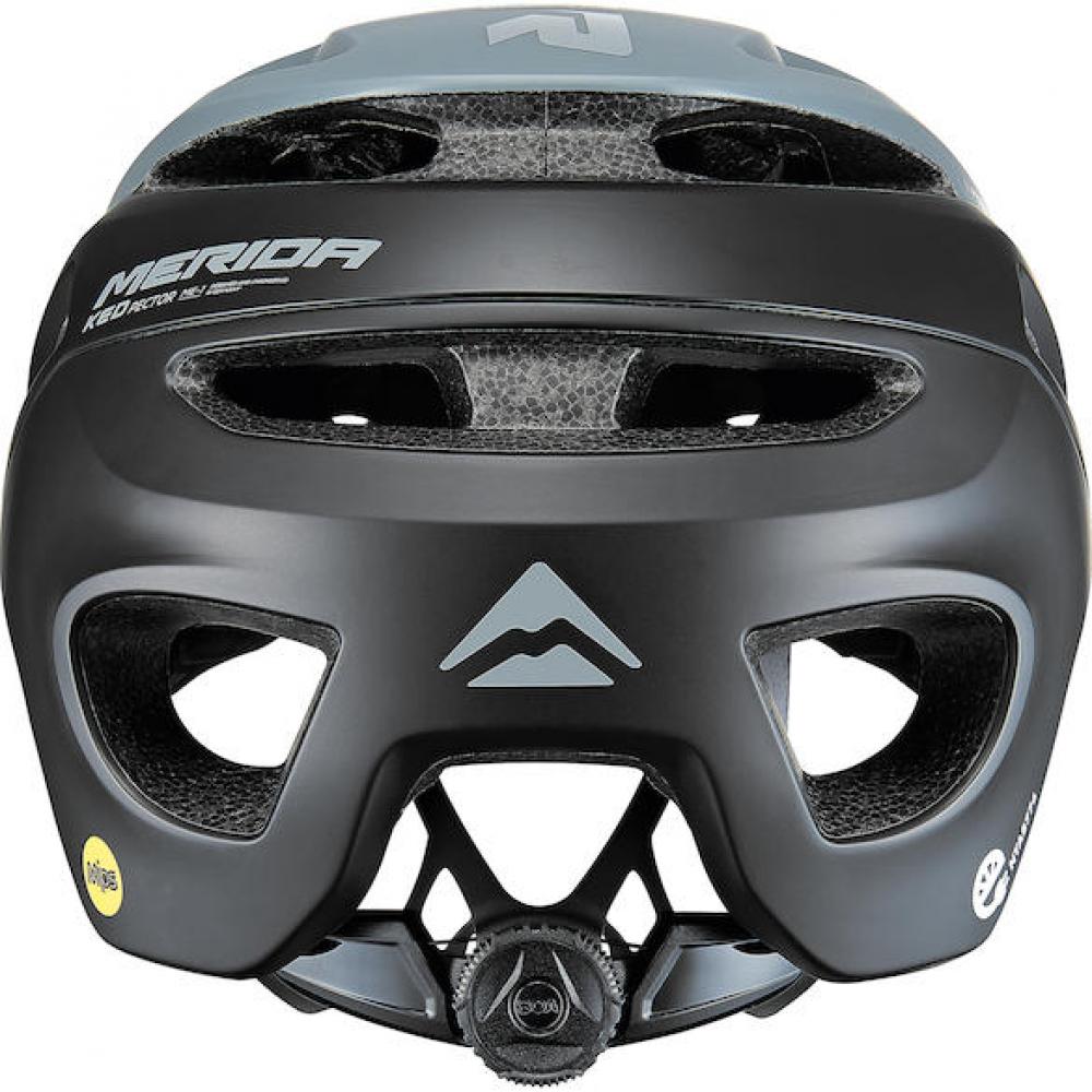 Merida Helm Pector ME-1 58-61cm Schwarz/grau - sicherer Trail- und E-Bike-Helm mit MIPS & BOA