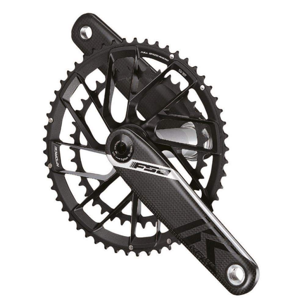 Kurbelgarnitur K-force Team Edition Modular 175 Mm Schwarz - Leichte High-end-performance