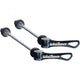 Vision Schnellspanner QR-65 112/143 mm Schwarz - leichte & zuverlässige Laufradbefestigung