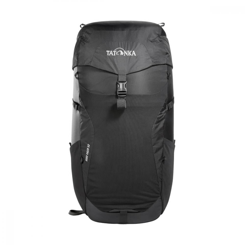 Tatonka Hike Pack 32 Wanderrucksack 32L, schwarz, unisex, mit belüftetem Netzrücken.