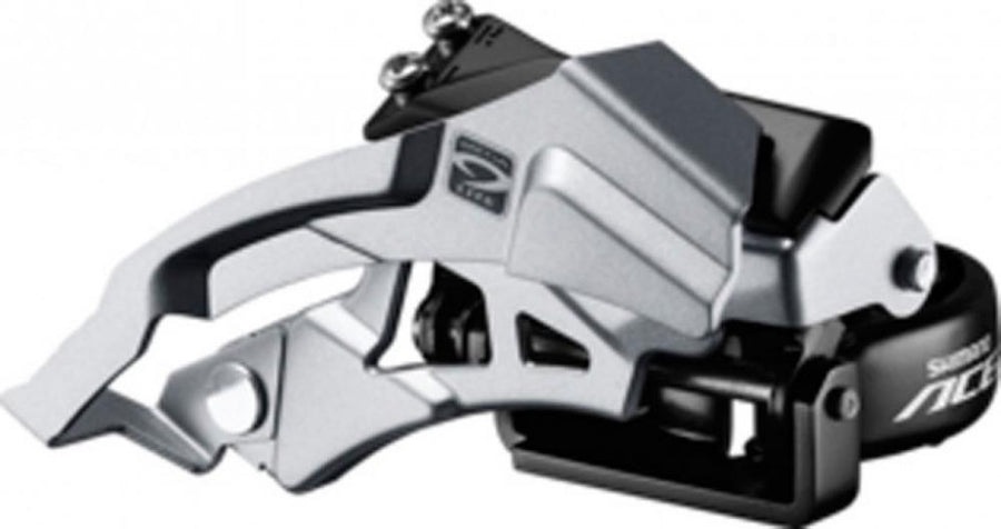SHIMANO ACERA FD-M3000 3-fach MTB Umwerfer Dual-Pull für präzise Schaltperformance.