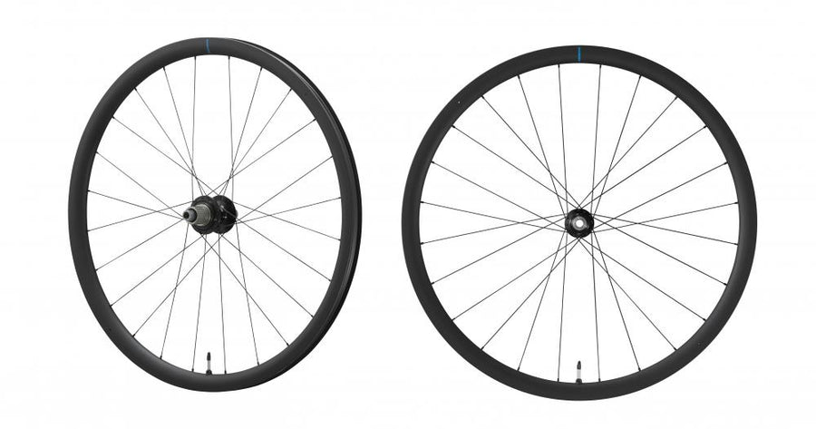 SHIMANO Laufradsatz GRX WH-RX880 700C MICRO SPLINE Laufradsatz 24 Loch Center-Lock 100x12 mm