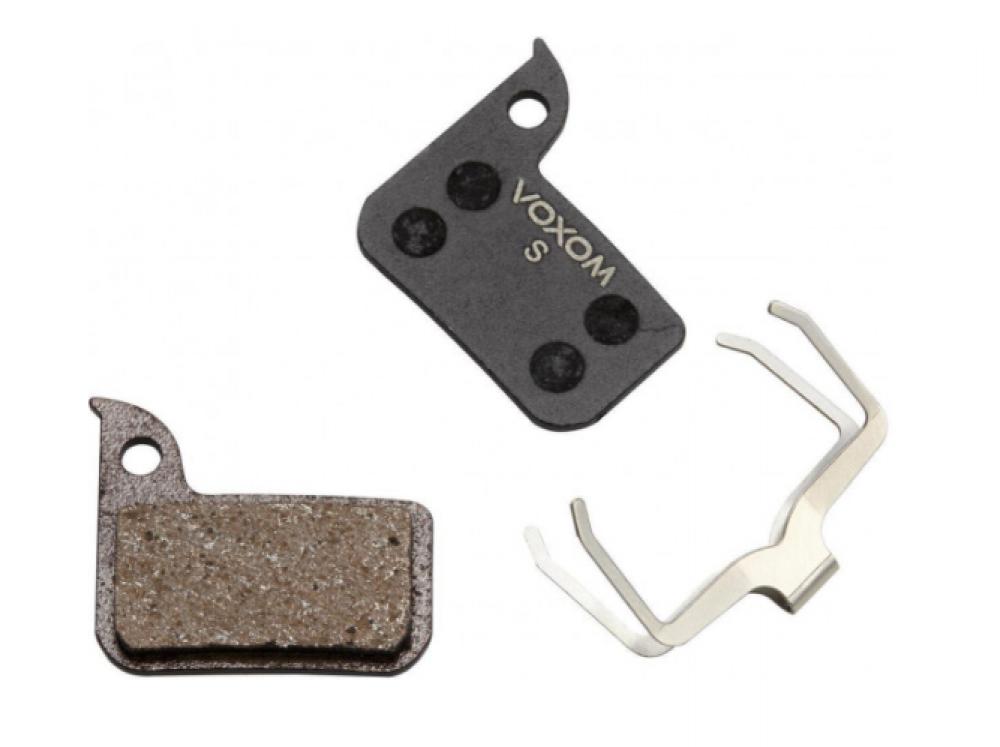 Voxom Scheibenbremsbeläge BSC20 semi-metal für Sram Road Level Ult. TLM, 2 Stück mit Feder.