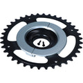 SHIMANO Kettenblatt CR-ET600 38Z ohne KSR - Effizienter Antrieb für E-Bikes