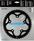 SHIMANO Kettenblatt SORA FC-R345 50 Zähne Schwarz - präziser Antrieb für Rennräder