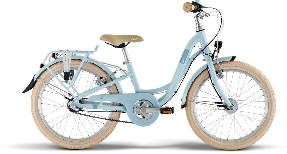 PUKY Skyride 20-3 Retro Blue - Kinderrad 20 Zoll, 3-Gang