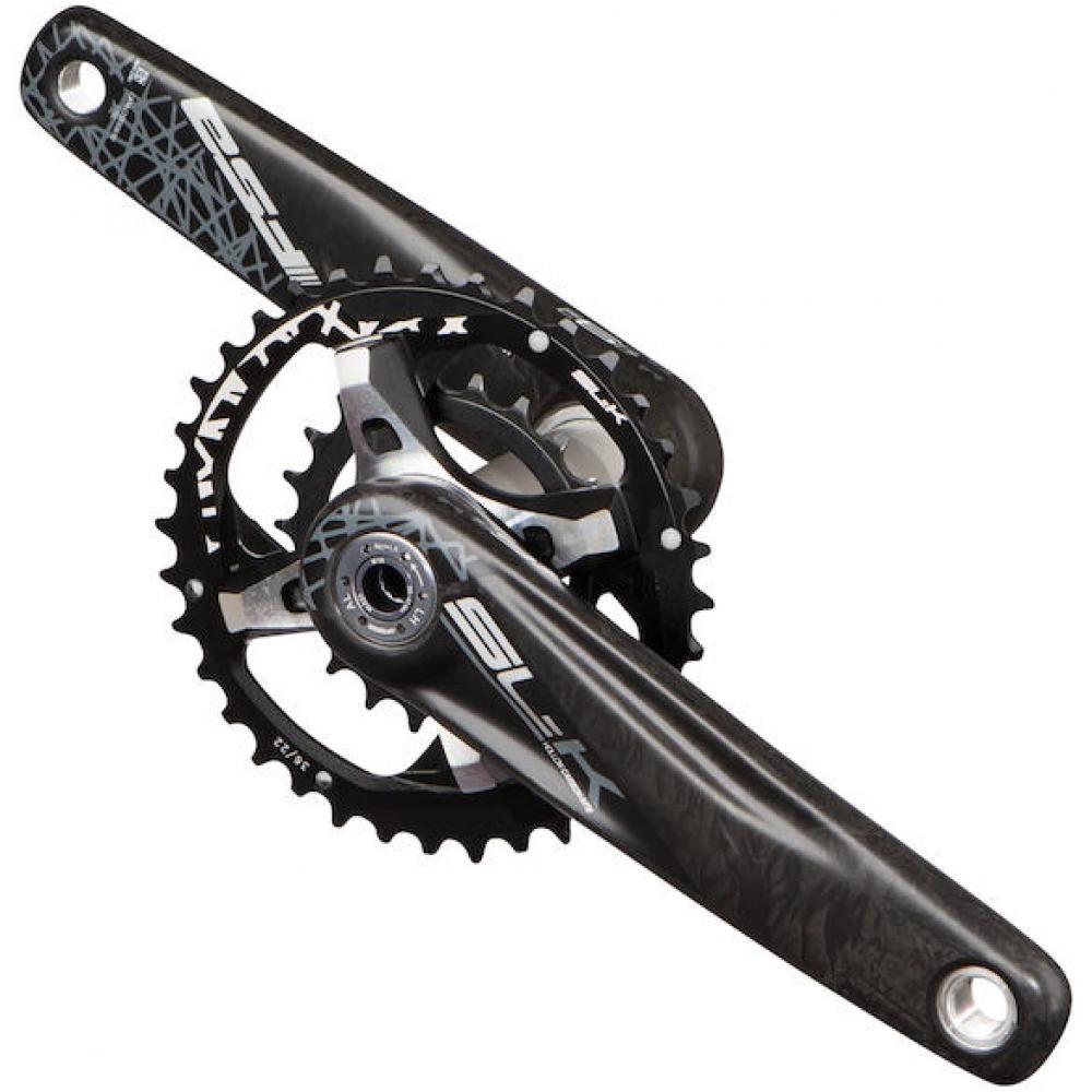 FSA Kurbelgarnitur SL-K MTB Modular BB392Evo 175 mm Schwarz - leichte, modulare Performance