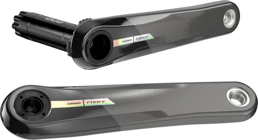 SRAM Force AXS Kurbelarme 177,5 mm DUB Wide - steife Carbon-Kurbel für maximale Antriebsleistung