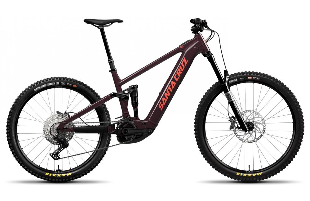 Santa Cruz Vala 1 AL Deore E-MTB Gr. M Gloss Stormbringer Purple, Aluminium, Bosch Performance CX, 600 Wh, RockShox, MX-Kit