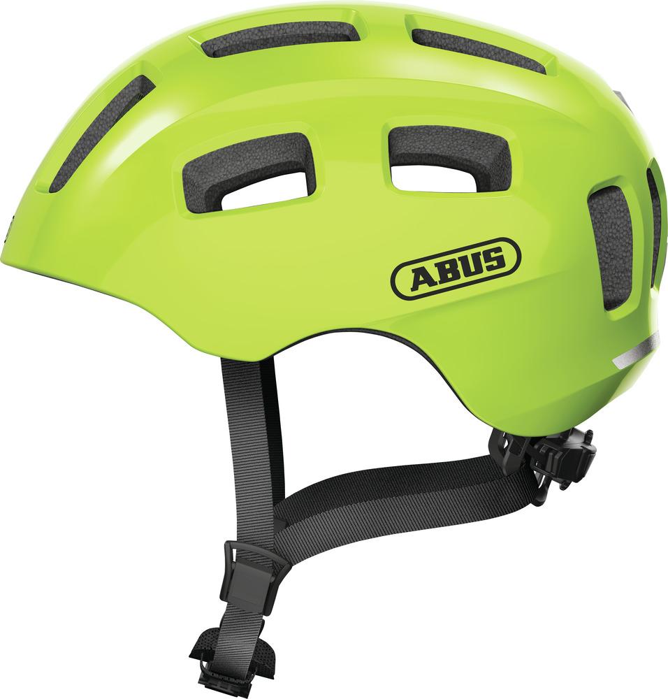 Abus Kinderhelm Youn-I 2.0 signal gelb M 52 bis 57cm